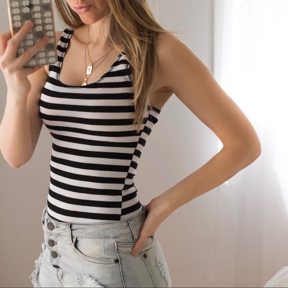 Sailor Stripe Tank Top - Picture 2 of 4